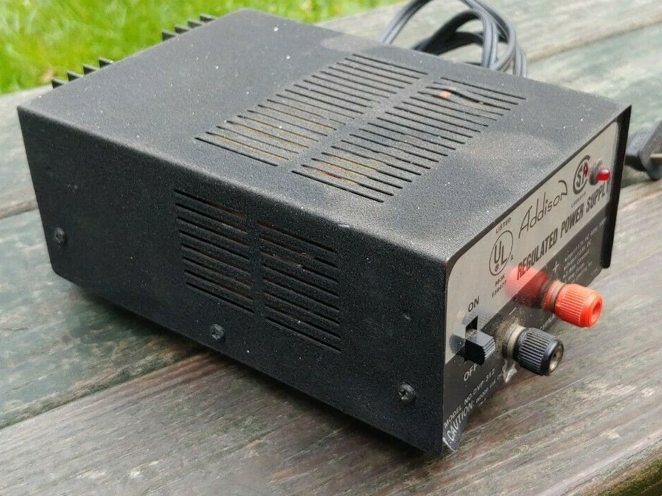 Original ADDISON Model DVP-312 Regulated POWER SUPPLY