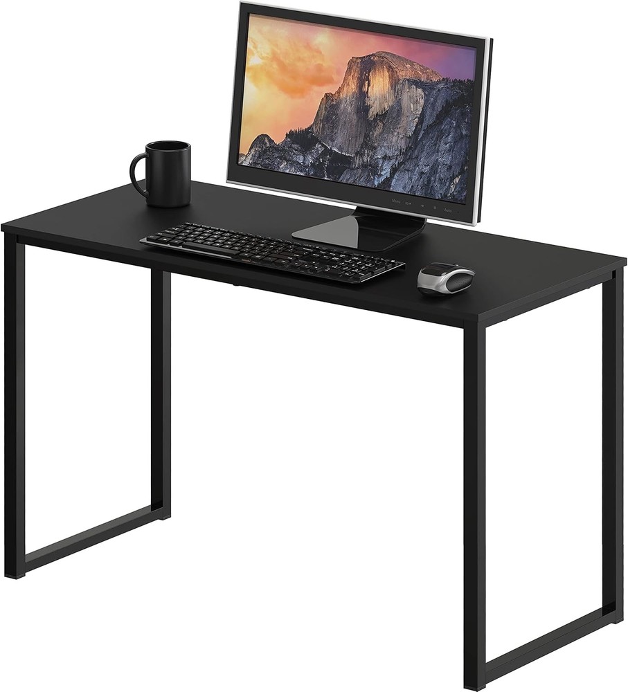 Mission 40-Inch Home Office Computer Desk Rustic Brown