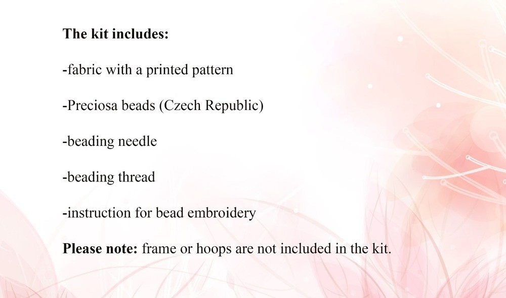 Full Bead Embroidery Kit Christmas DIY Bead needlepoint Bead stitching