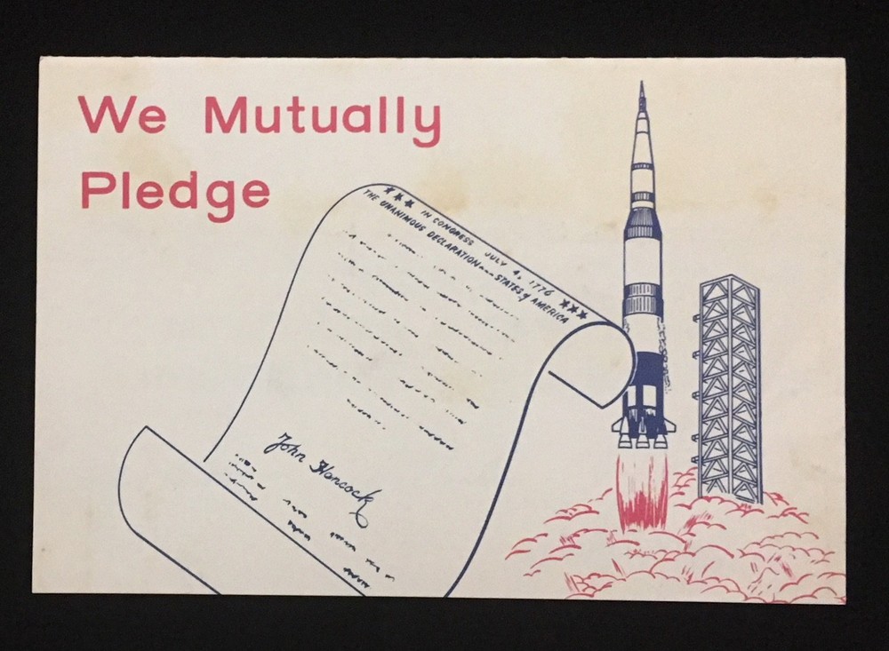 APOLLO 15 / ORIGINAL PERFORMANCE WE MUTUALLY PLEDGE OPEN CARD UNCOMMON
