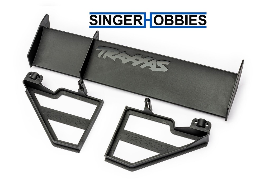 Traxxas 10424 Wing / Mount Left & Right Slash Late Model Modification TRA1