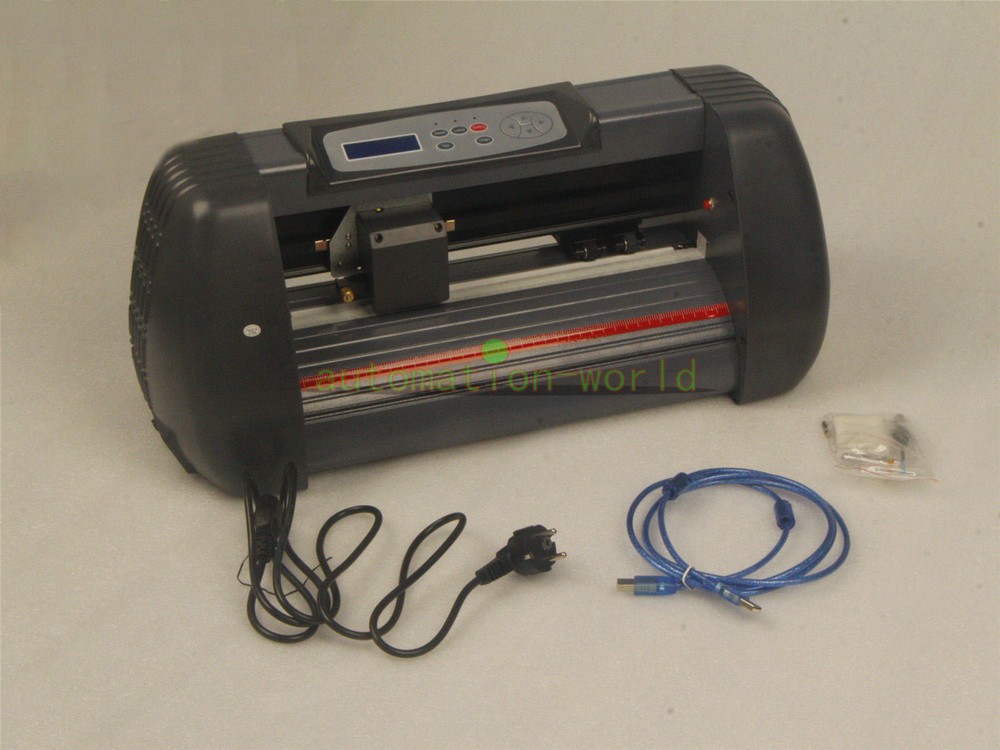 14 " Vinyl Cutter Plotter Machine 375mm Paper Feed Sign Sticker Making Machine
