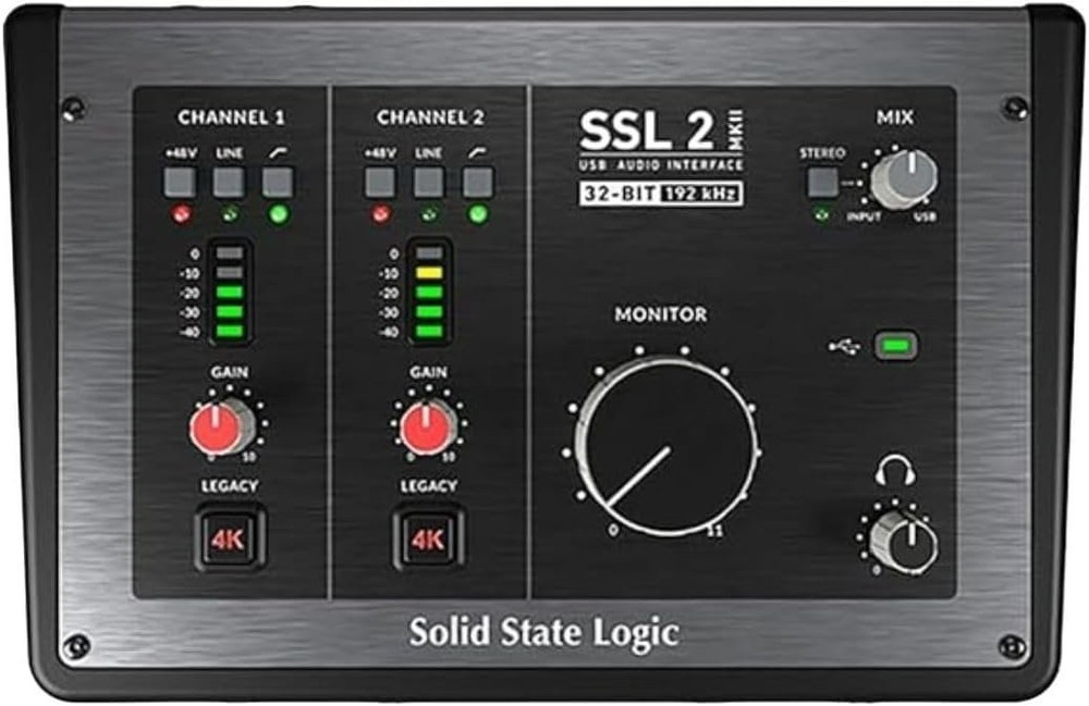 Solid State Logic SSL 2 MKII USB-C Audio Interface