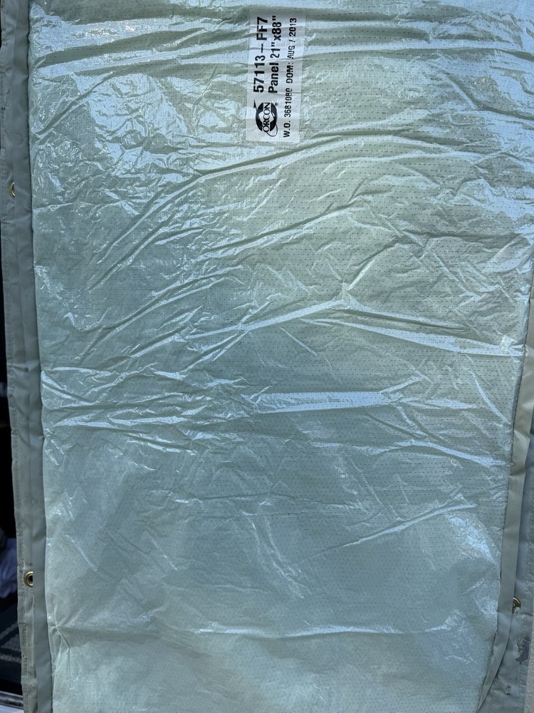 2015 UNIVERSAL STUDIOS FAST AND FURIOUS 7 Production Used Temp Insulator Panel