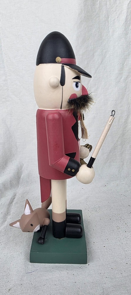 Vintage Fox Hunter Nutcracker 10" House of Lloyd
