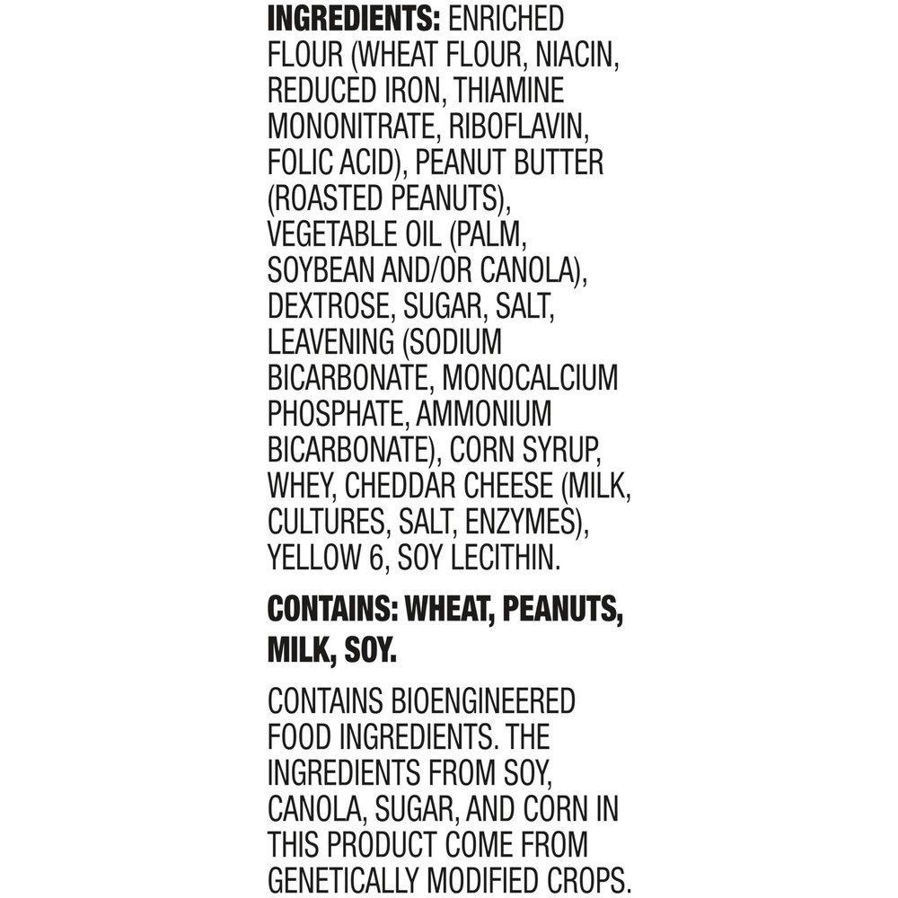 Lance Sandwich Crackers, ToastChee Peanut Butter, 20 Individually Wrapped Pac...