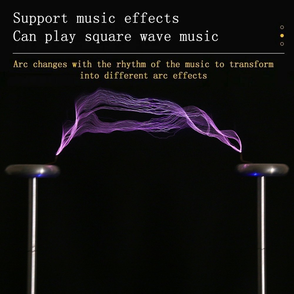 SSTC Type Music Coil Bipolar Artificial Lightning Electromagnetic Storm