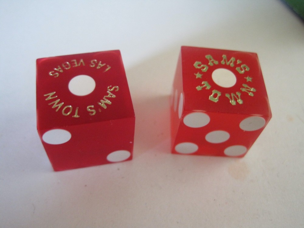 Sam's Town Dice Pair 214 2576