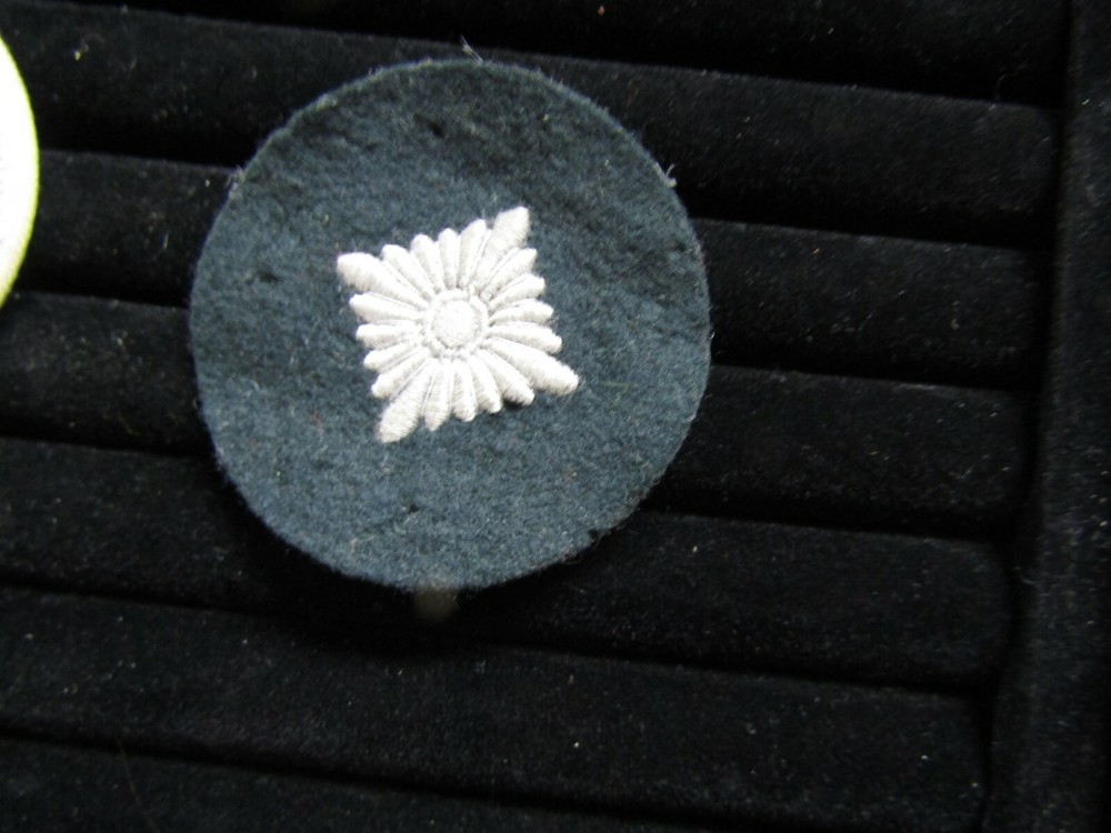 WWII German Rank PIP Patches