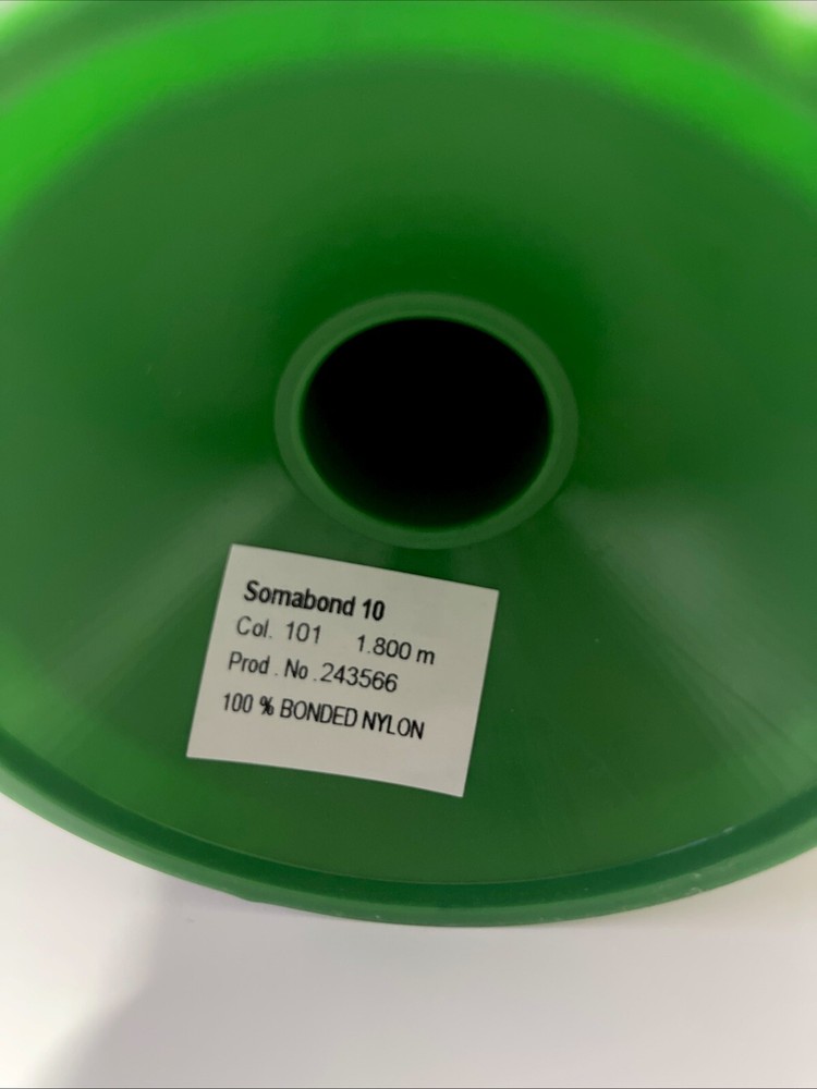STRONG BONDED NYLON THREAD BLACK 10'S, 1800 MTRS, UPHOLSTERY