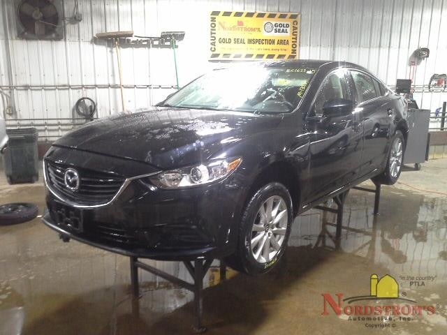2015 Mazda 6 Passenger Front Headrest Only Black Cloth