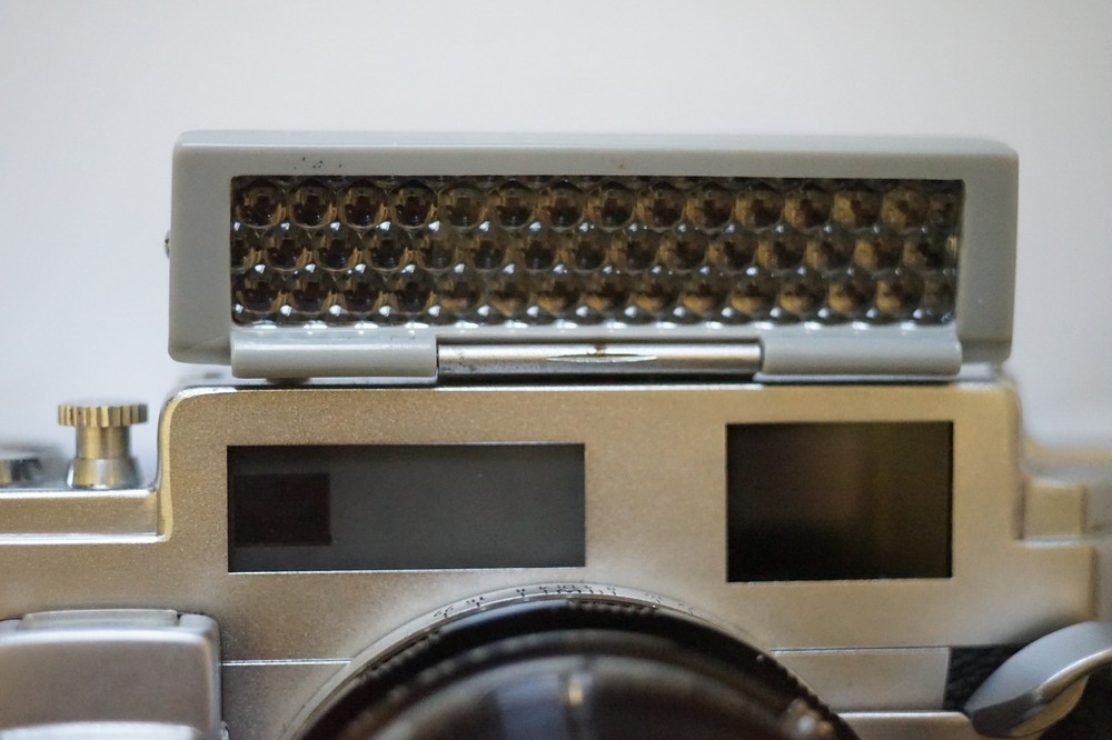 @RARE@ Full/ Half Frame Konica IIIM Rangedinder with Half Frame Adapter!