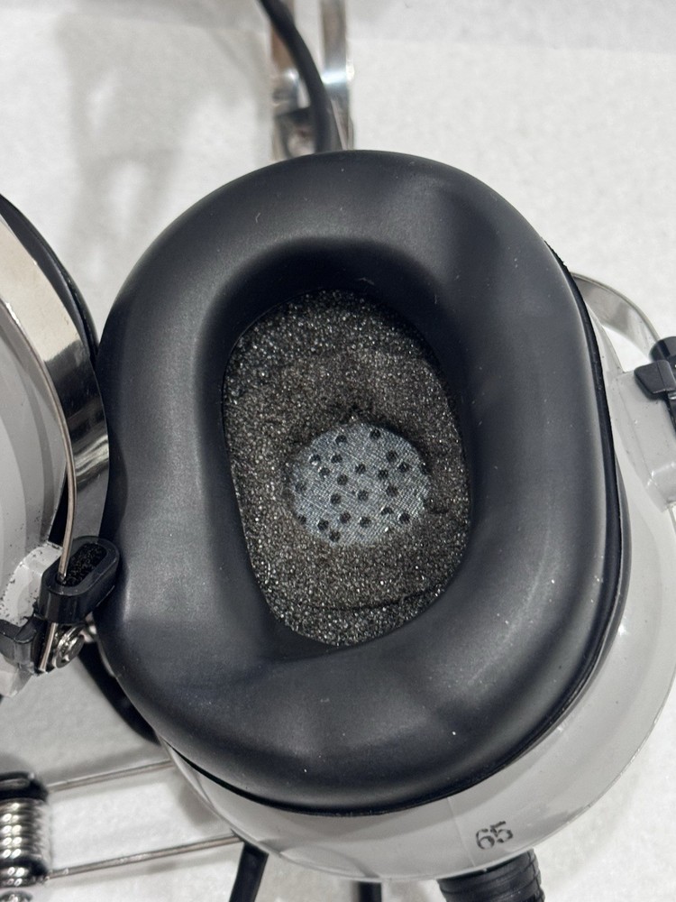 Aviation Headphones Soft Comm C-40 Headset w Two Way Untested