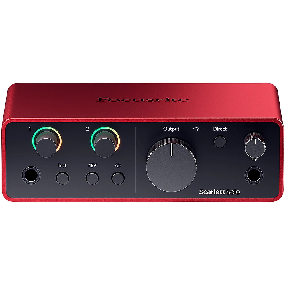 Focusrite Scarlett Solo Studio Pack (Gen 4)
