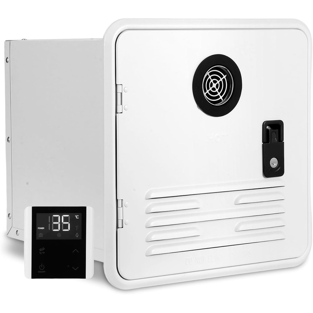 RV Tankless Water Heater 15x15 in Propane Gas 55000BTU with Controller