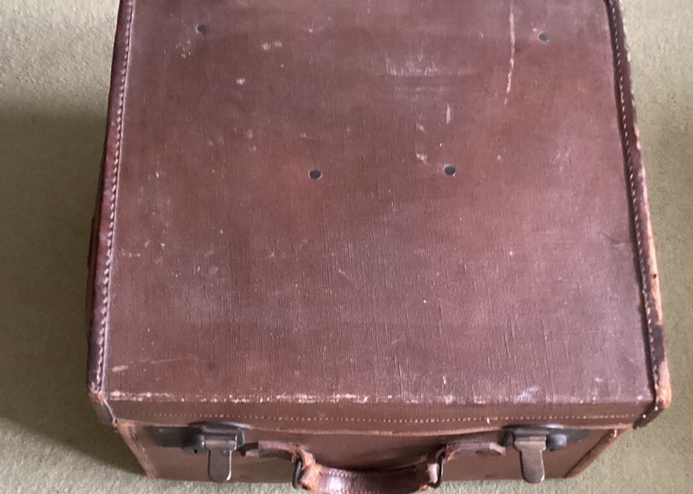 Vintage D H Evans CanvasTravelling Box @1920’s/30’s