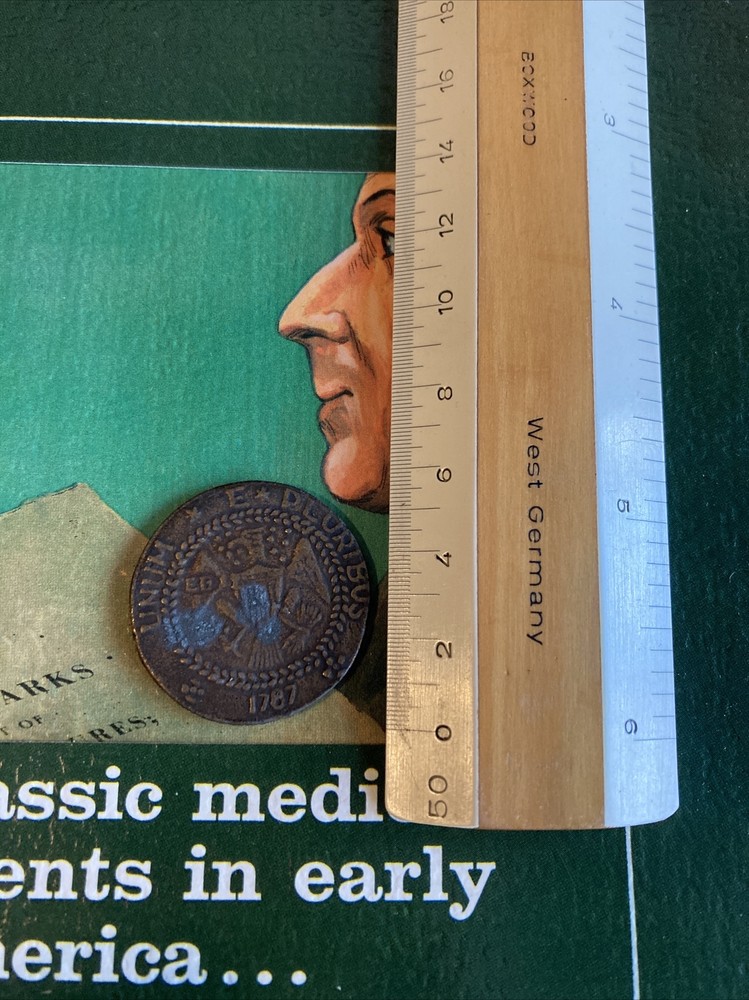 Vintage 1971 Brasher Boubloon Replica Coin