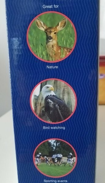 New- Yorkshire Binoculars with Case and Built in Compass