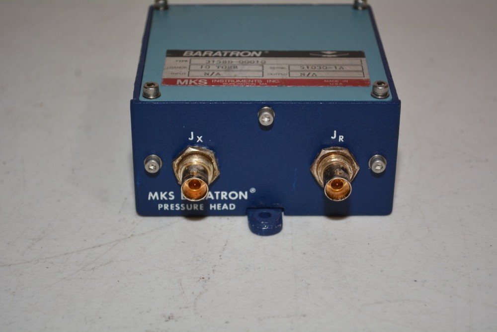 ^ MKS Baratron Preassure Head Type 315BD-00010 Range 10 TORR #D1002