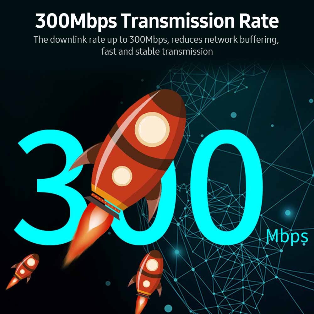 300Mbps In-Wall Router Access Point Router LAN Network Q4F9