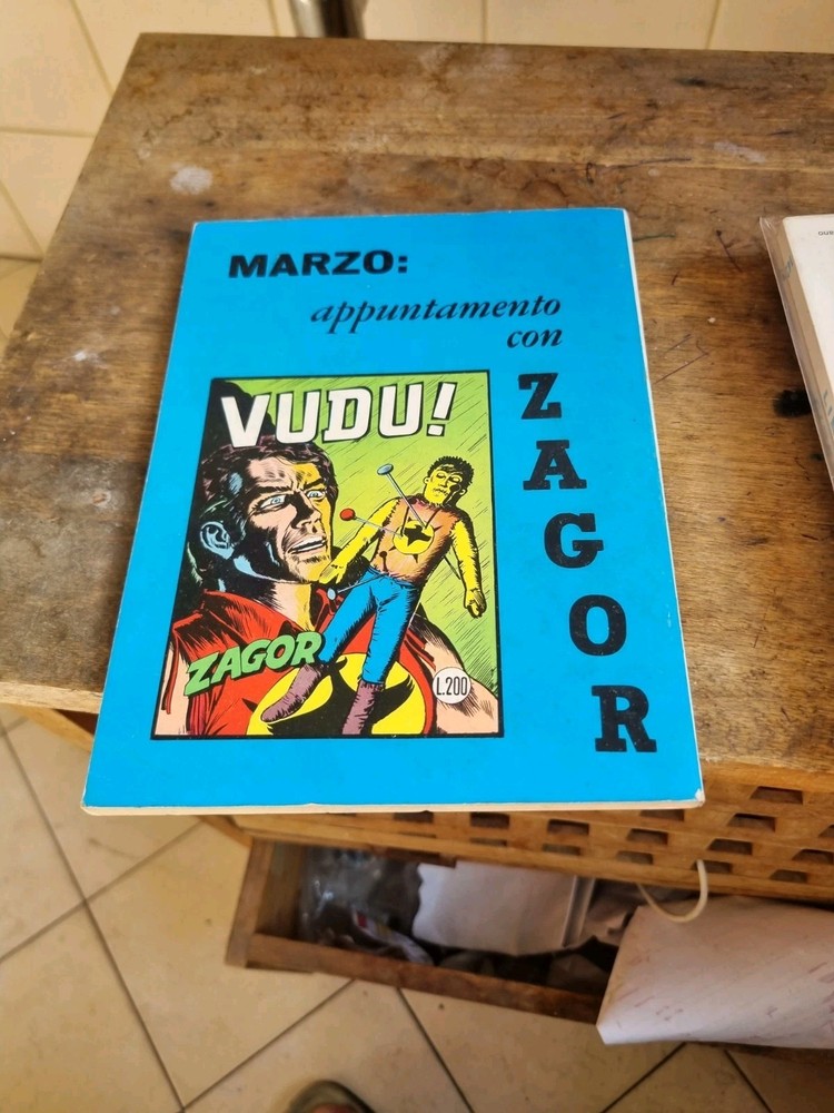 ZAGOR ZENITH ORIGINAL NO. 143 CONDITION NEVER OPENED AND NEVER READ