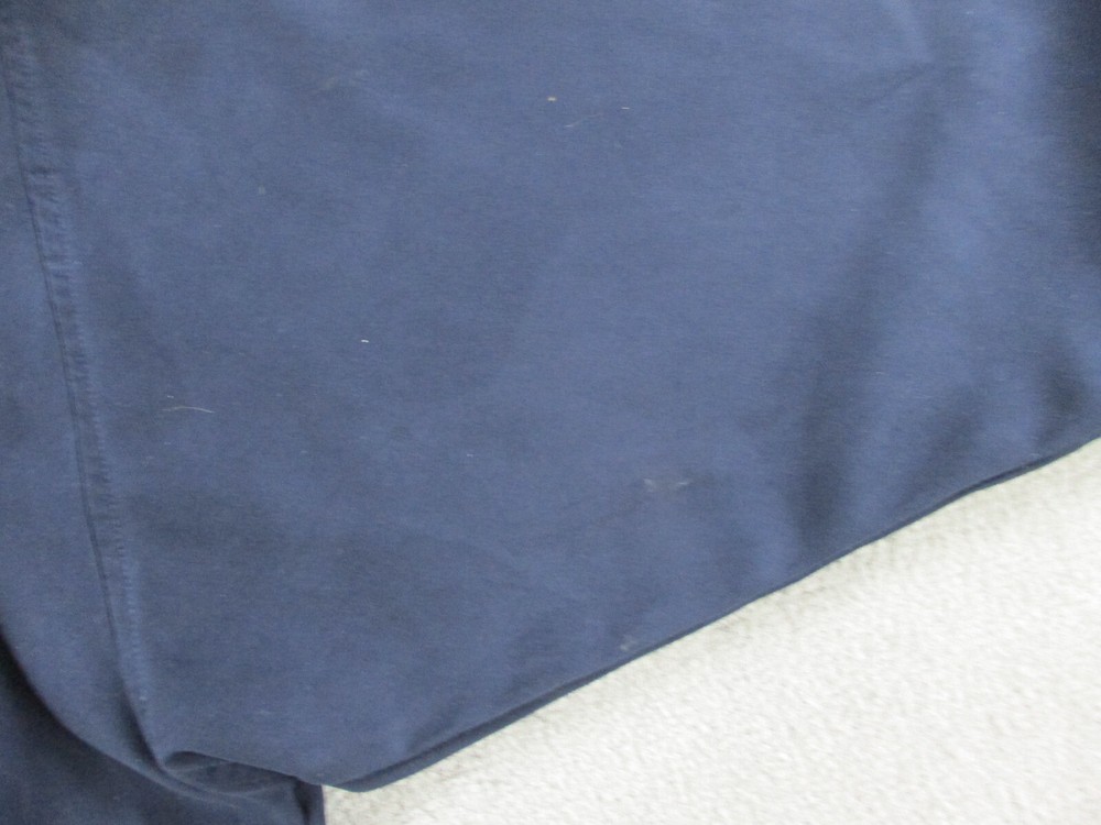 Zero Restriction Jacket Mens Extra Large Blue Pullover Microfiber Golf Pullover