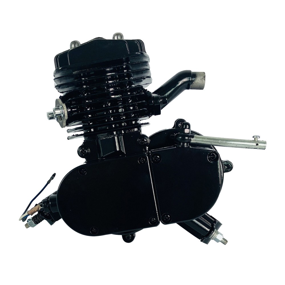 2 Stroke 80CC Bicycle Engine Kit, Gas Motor Engine Kit with CDI Ignition System,