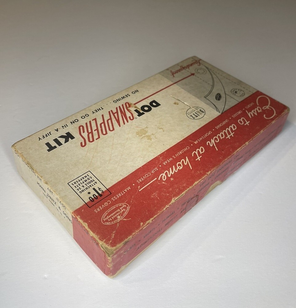VTG Dritz Dot Snappers Kit With Box & Some Accessories Refills