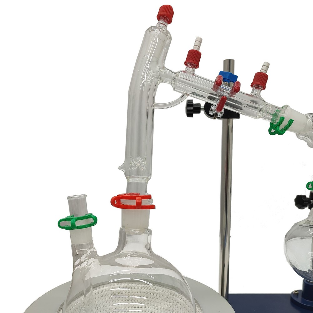 110V Short-range Molecular Distillation Apparatus Laboratory Heating Stirring