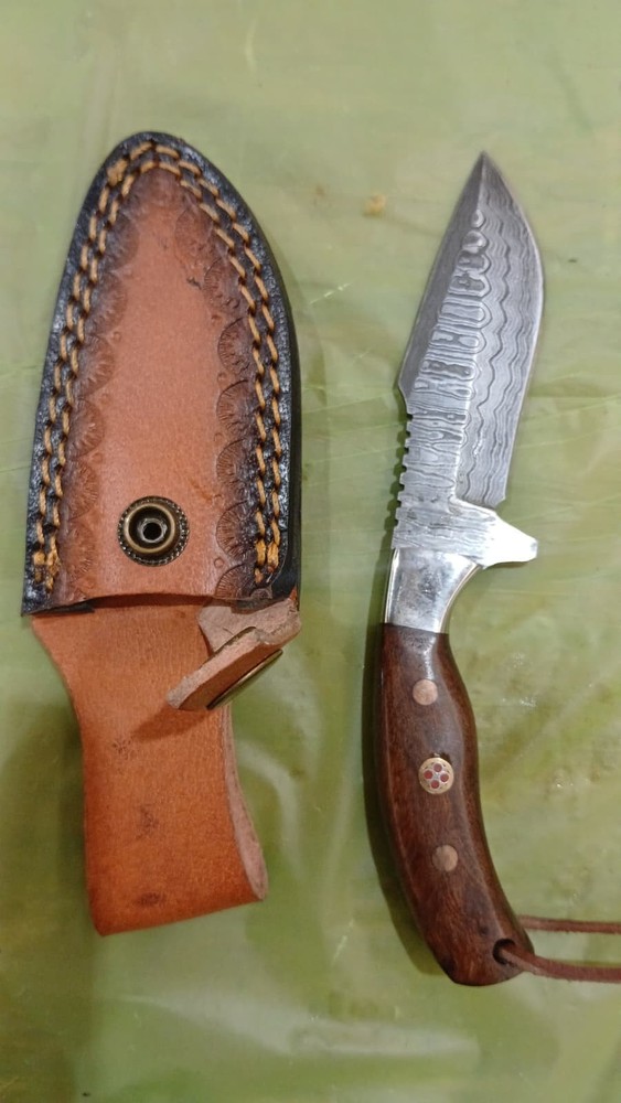 Custom Handmade Fixed Blade Hunting Knife