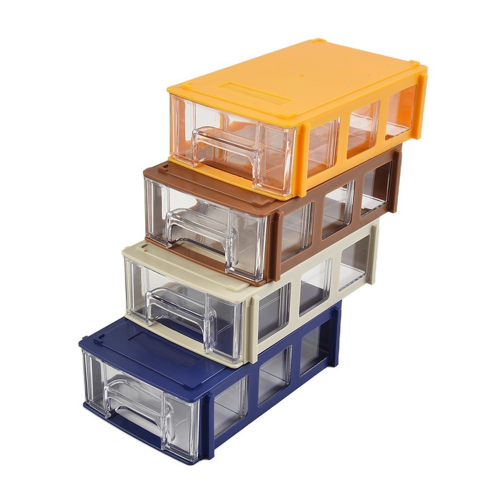 Stackable Storage Box 80 Degree Celsius Component Screws Toolbox Plastic