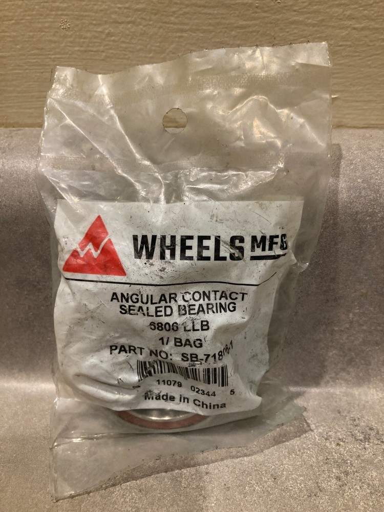 Wheels Manufacturing Enduro 6806 Angular Contact Sealed Bearing Open Package