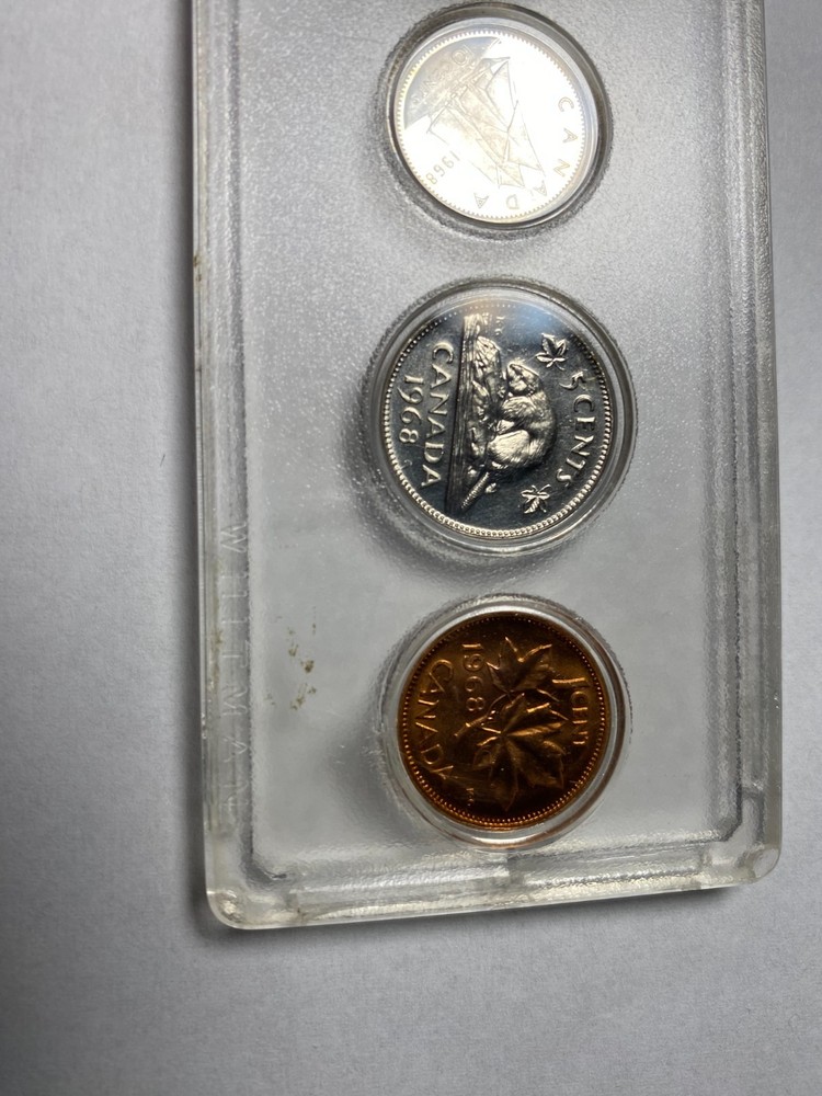 CANADA six coin set 1968