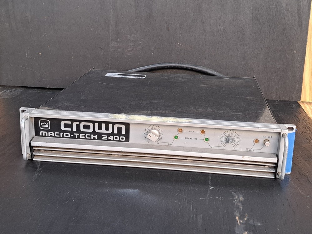 Crown Macro-Tech 2400 2-Channel Power Amplifier