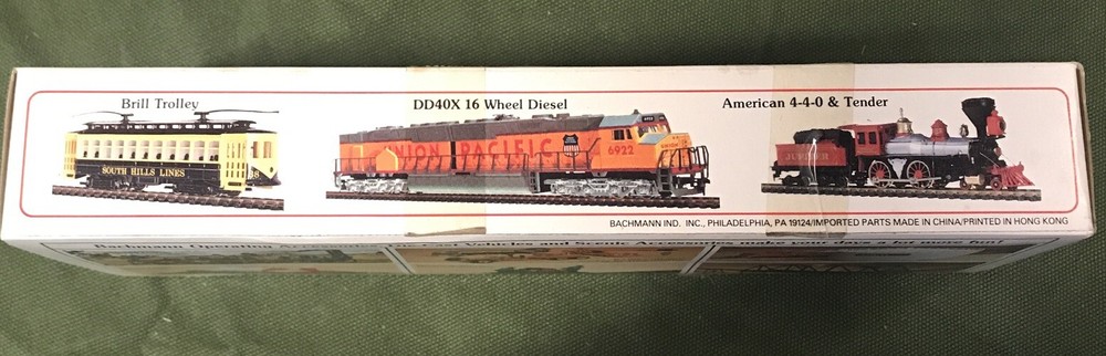 Spectrum Bachmann CSX Loco good working condition, lights work(b4)