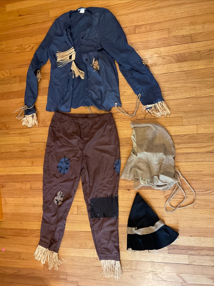 Adult Patchwork Scarecrow Costume
