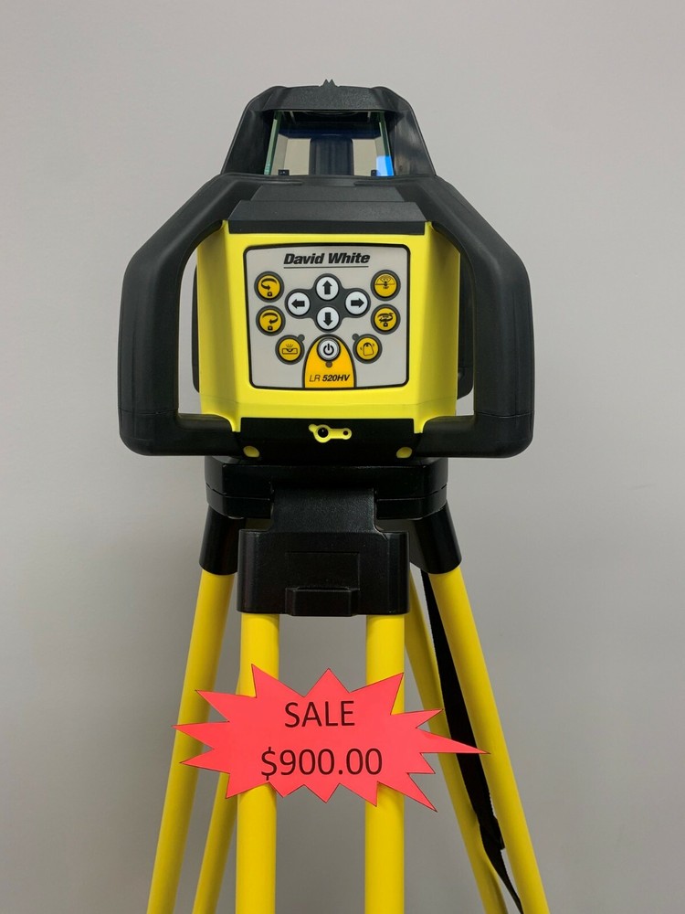 David White LR 520HV Construction Rotary Laser Level