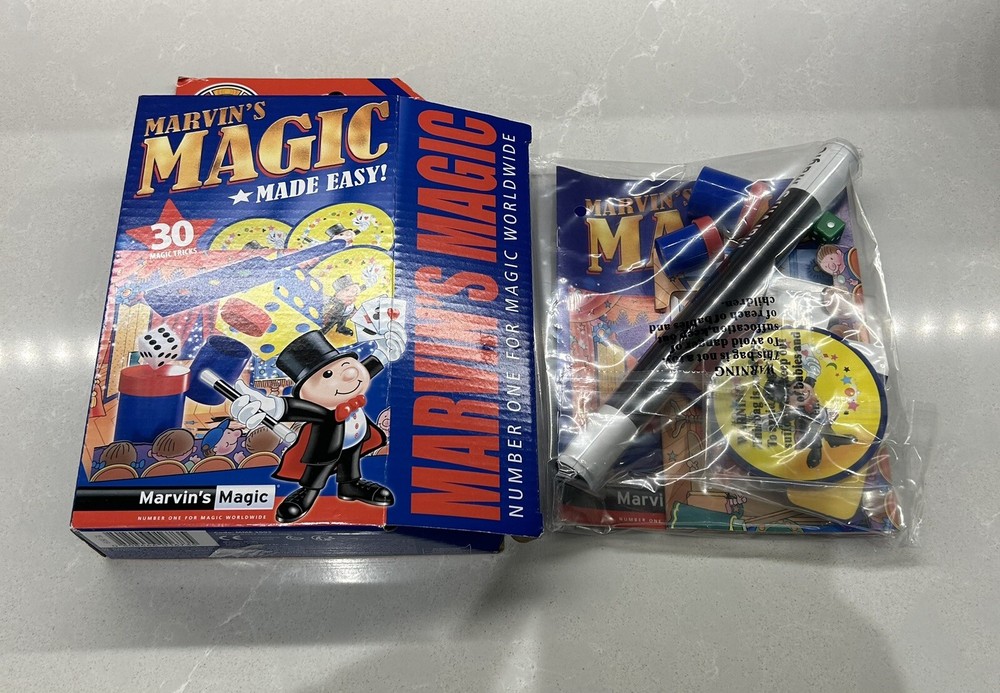 Marvin's Magic 30 Tricks Brand New Free Postage