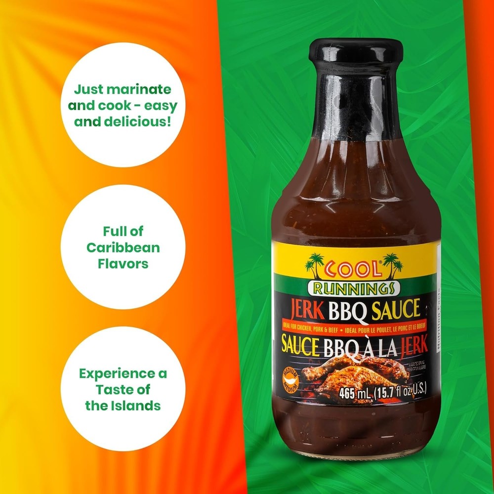 Cool Runnings Jerk BBQ Sauce 465ml