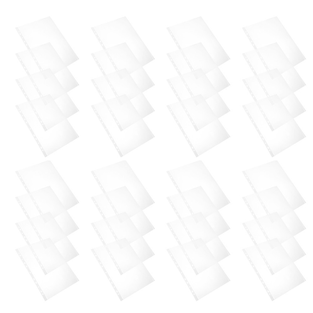 100 Pcs Running Bib Holder Clear Storage Sleeve Marathon Display