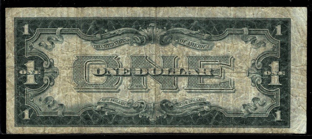1928 $1 SILVER CERTIFICATE NOTE FINE