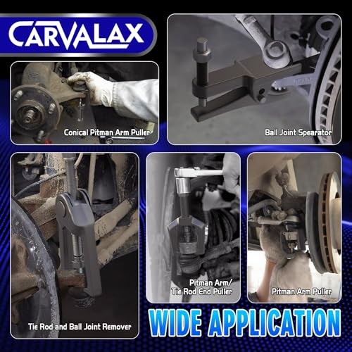 5-in-1 Ball Joint Separator, Front End Service Tool Kit for Tie Rob Removal,