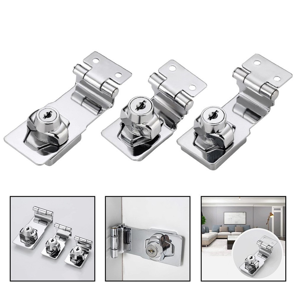 For inward Opening Cabinet Security Lock with User Friendly Installation