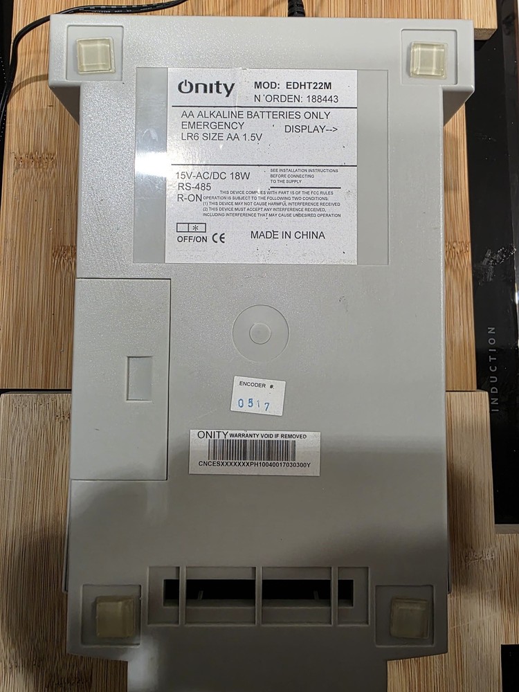 ONITY EDHT22M Motorized Magnetic Encoder hotel hospitality mag