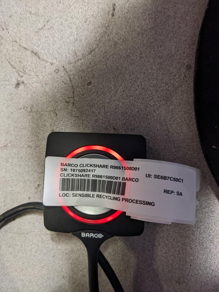 BARCO CLICKSHARE R9861500D01 WIRELESS BUTTON FOR PRESENTATION SYSTEM