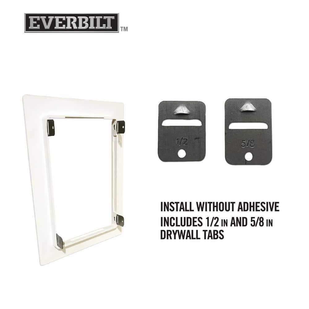 Access Panel Door Wall Ceiling 6x9 Inch Plastic Removable Paintable White Frame