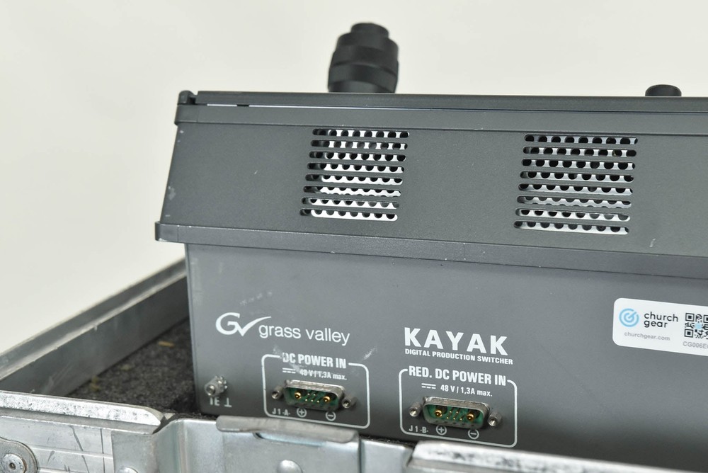 Grass Valley Kayak 2ME CP RC400 Control Panel with Case CG006EC