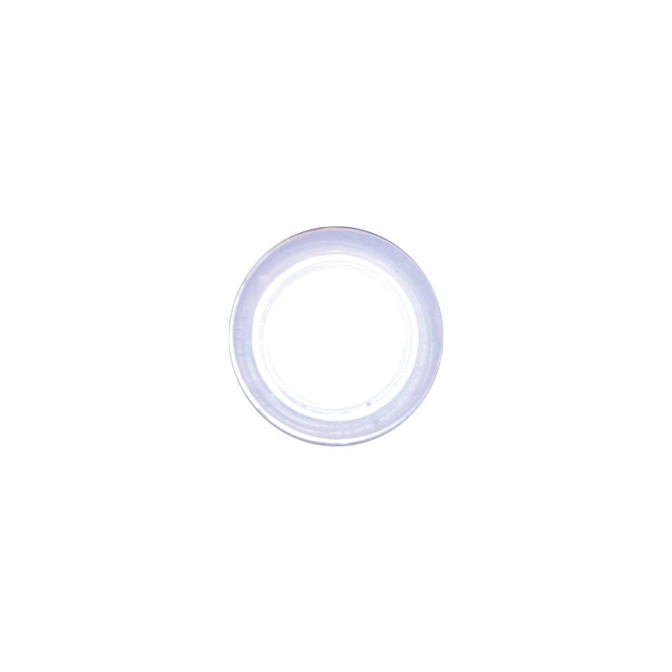 Super Bright 12 Volt 1 LED Indicator Light - White