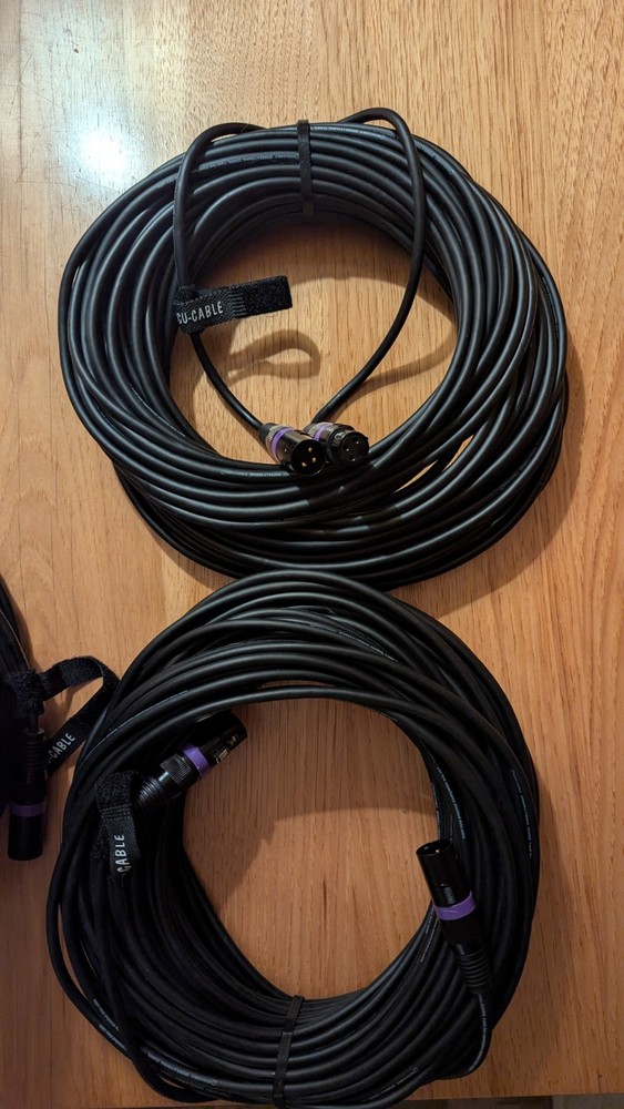 100 Foot TRUE DMX cable