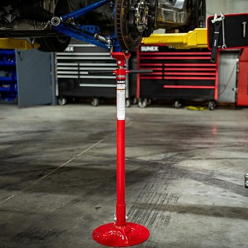 3/4 Ton Underhoist Stand with Bearing Mounted Spin Handle, Self-Locking Short